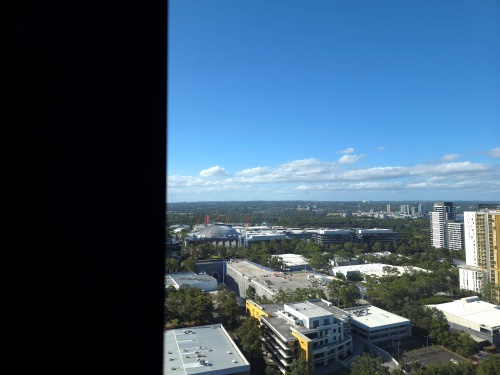 호주 창문 썬팅 시공 후 모습