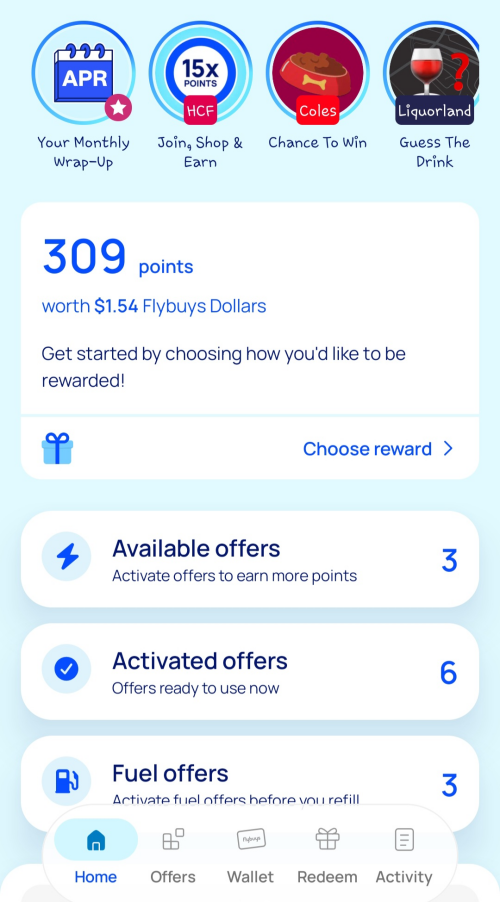 Coles의 Flybuys